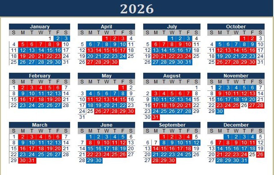 2026 Recycle Calendar